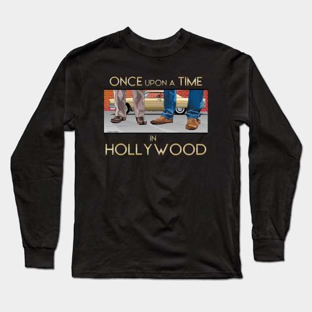 Once Upon A time In Tarantinoland Long Sleeve T-Shirt by FanboyMuseum